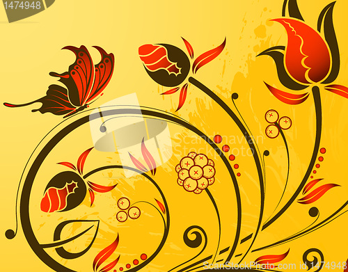 Image of Floral background
