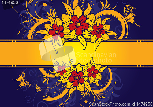 Image of Floral frame