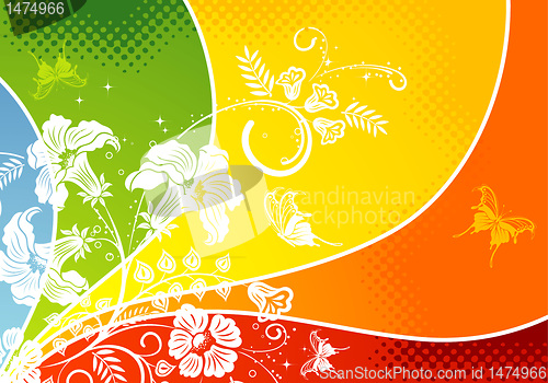 Image of Floral background