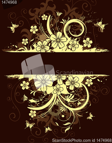 Image of Floral frame