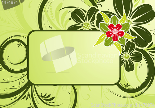 Image of Floral frame