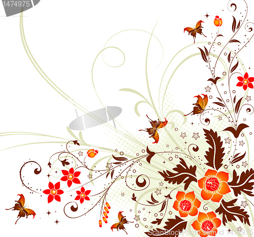 Image of Flower background