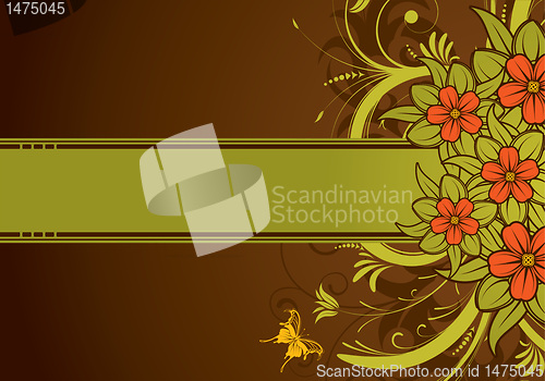 Image of Floral frame