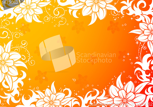 Image of Floral frame