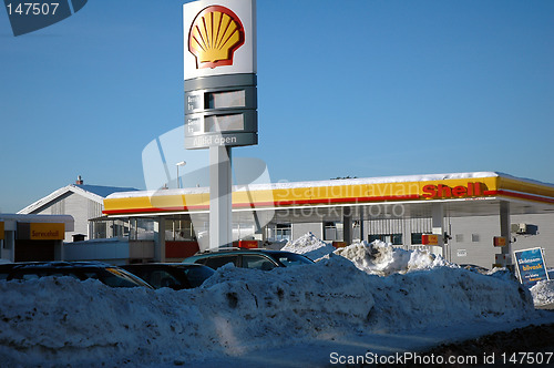 Image of Shell station