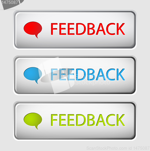 Image of Vector Feedback buttons