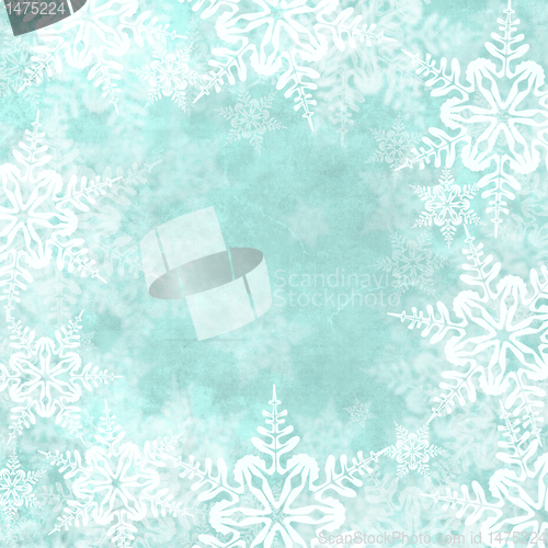Image of Snowflake Background