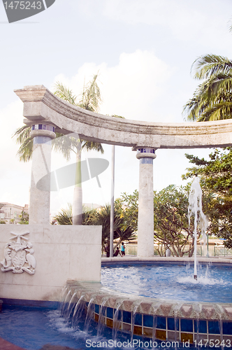 Image of Independence Square  Careenage Waterfront Bridgetown Barbados