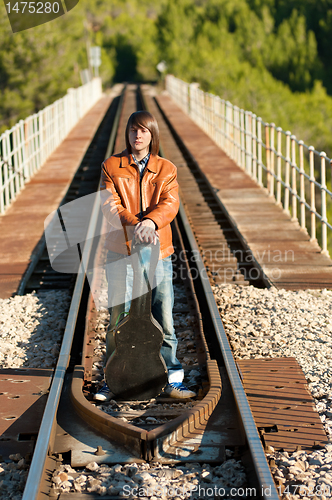Image of Along the track