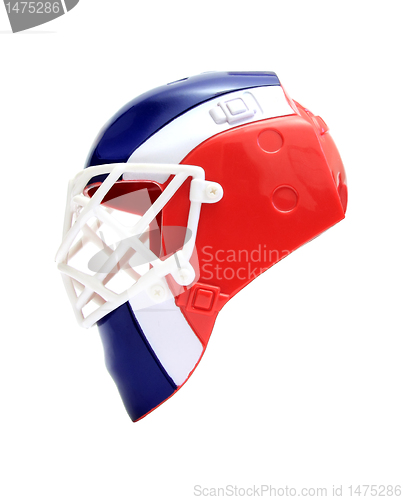 Image of goalie mask