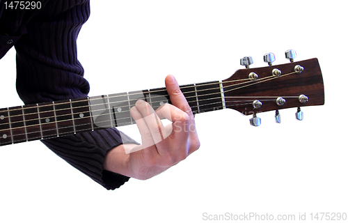 Image of playing guitar