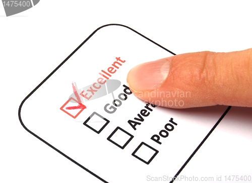 Image of consumer survey