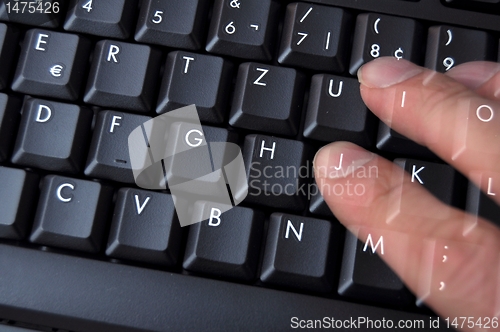 Image of computer keyboard