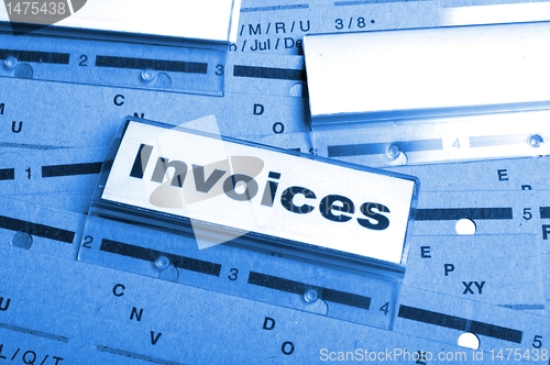 Image of invoice