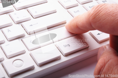 Image of computer keyboard