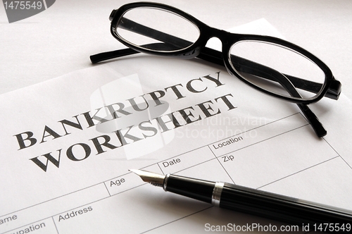 Image of bankruptcy