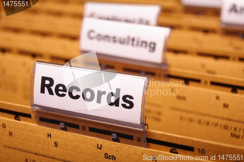 Image of records