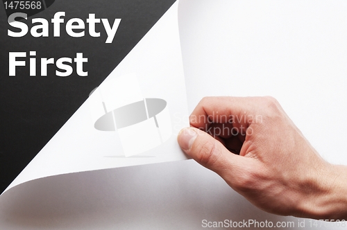 Image of safety first