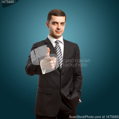 Image of caucasian male shows well done