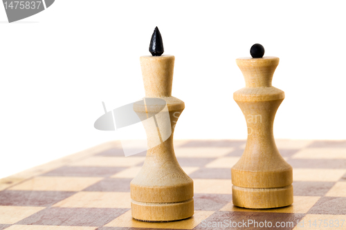 Image of Wooden chess