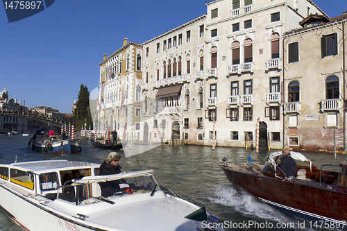Image of Traffic on the Grand Canal