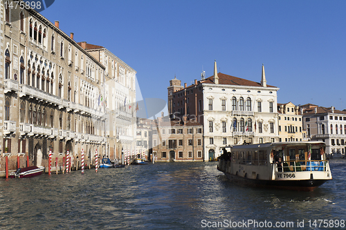 Image of Vaporetto in Venice