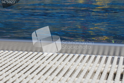 Image of in the pool