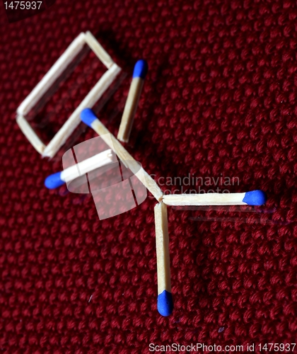 Image of matchstick  guy