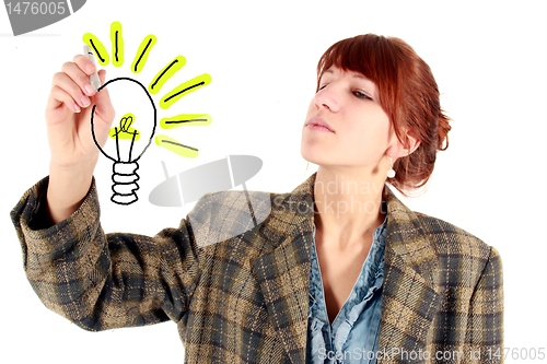 Image of idea girl