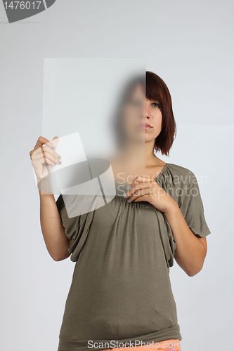 Image of anonym girl