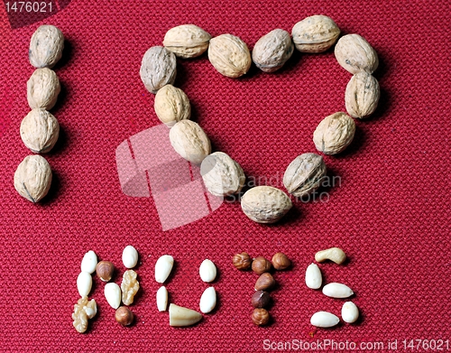 Image of i love nuts