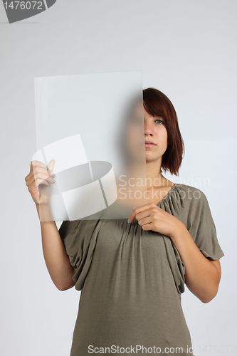 Image of anonym girl