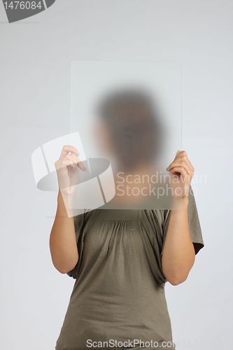 Image of anonym girl