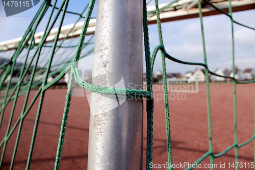 Image of football goal