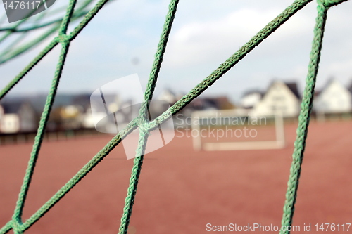 Image of football goal