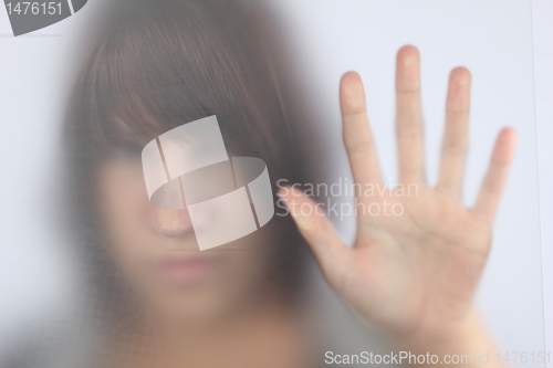 Image of anonym girl