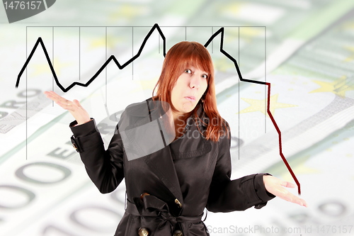 Image of financial future girl