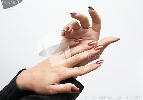 Image of Hands with manicure