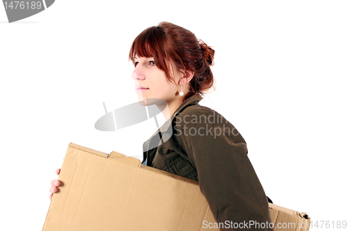 Image of postal carrier girl