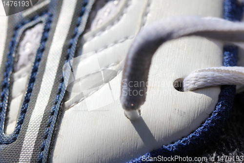 Image of sport shoe close up