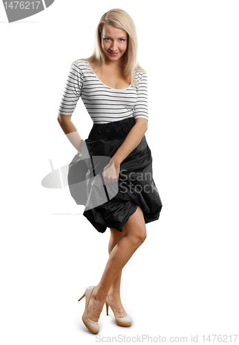 Image of woman looking on camera