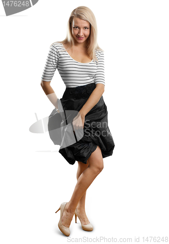 Image of woman looking on camera