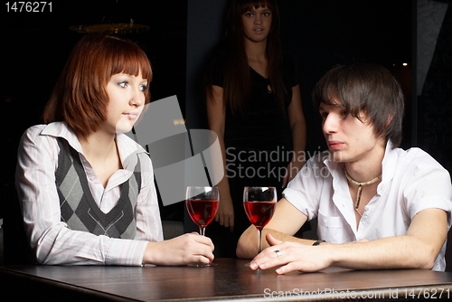 Image of Couple in cafe