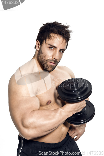 Image of bodybuilding man