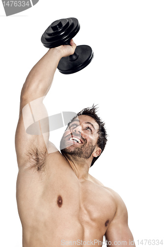 Image of bodybuilding man