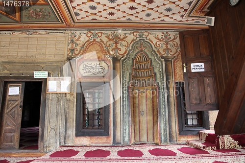 Image of Aladza painted mosque, Tetovo, Macedonia