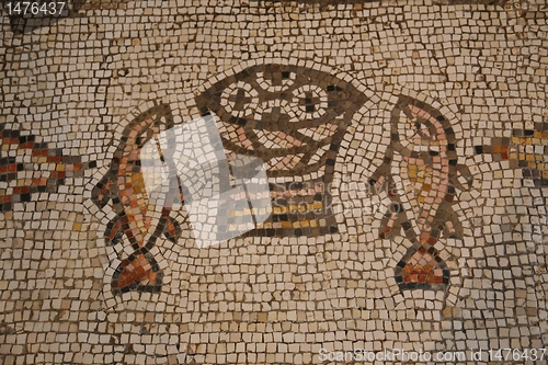 Image of Tabgha mosaic