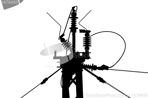 Image of elektro installation shadows