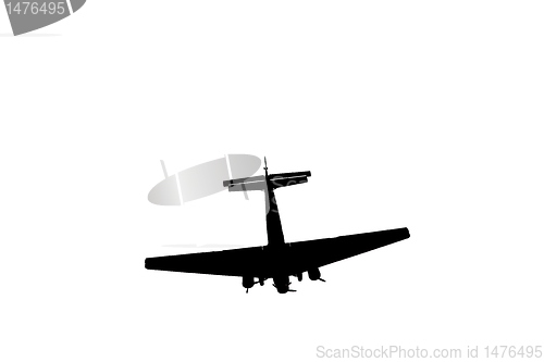 Image of plane shadow