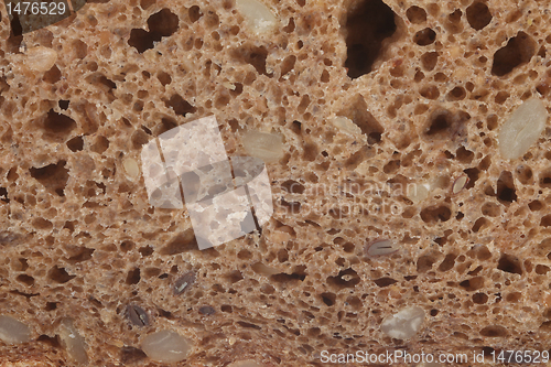 Image of Wholemeal bread texture